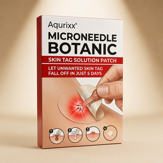 SOLUBLE MICRONEEDLE BOTANICAL SKIN TAG REMOVAL PATCH