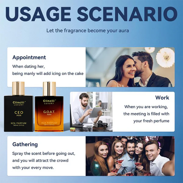 Final 3 Hours: 60%OFF🔥Gentlemen’s Fragrance Set with CEO MAN Perfume & G.O.A.T MAN Aroma